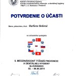 Certifikát dentálnej hygieny