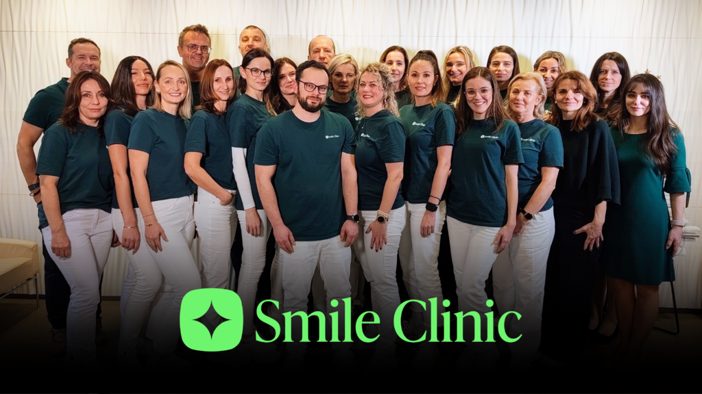 Tím Večné Zuby - Smile Clinic: lekári, sestry, zubní technici, hygieničky a koordinátori pacientov